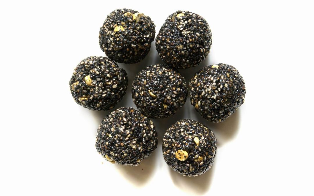 Black Sesame Seed Laddoos