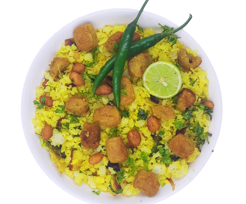 Soya Poha Recipe Image