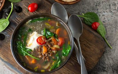Spinach Lentil Soup