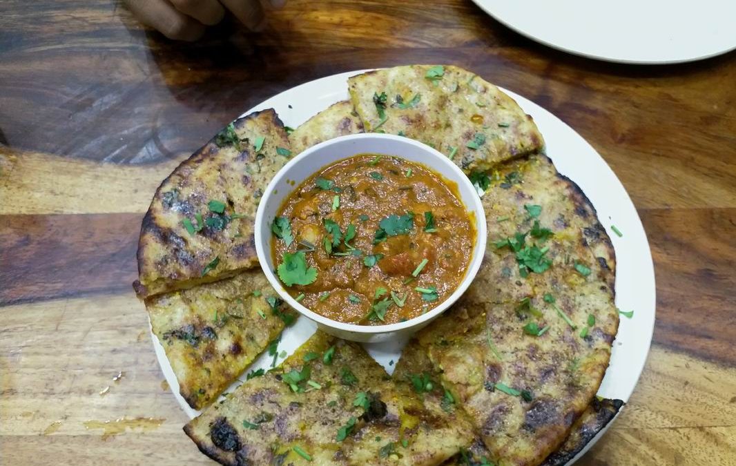 Stuffed Chickpea Paratha