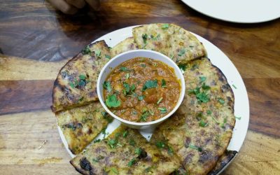 Stuffed Chickpea Paratha